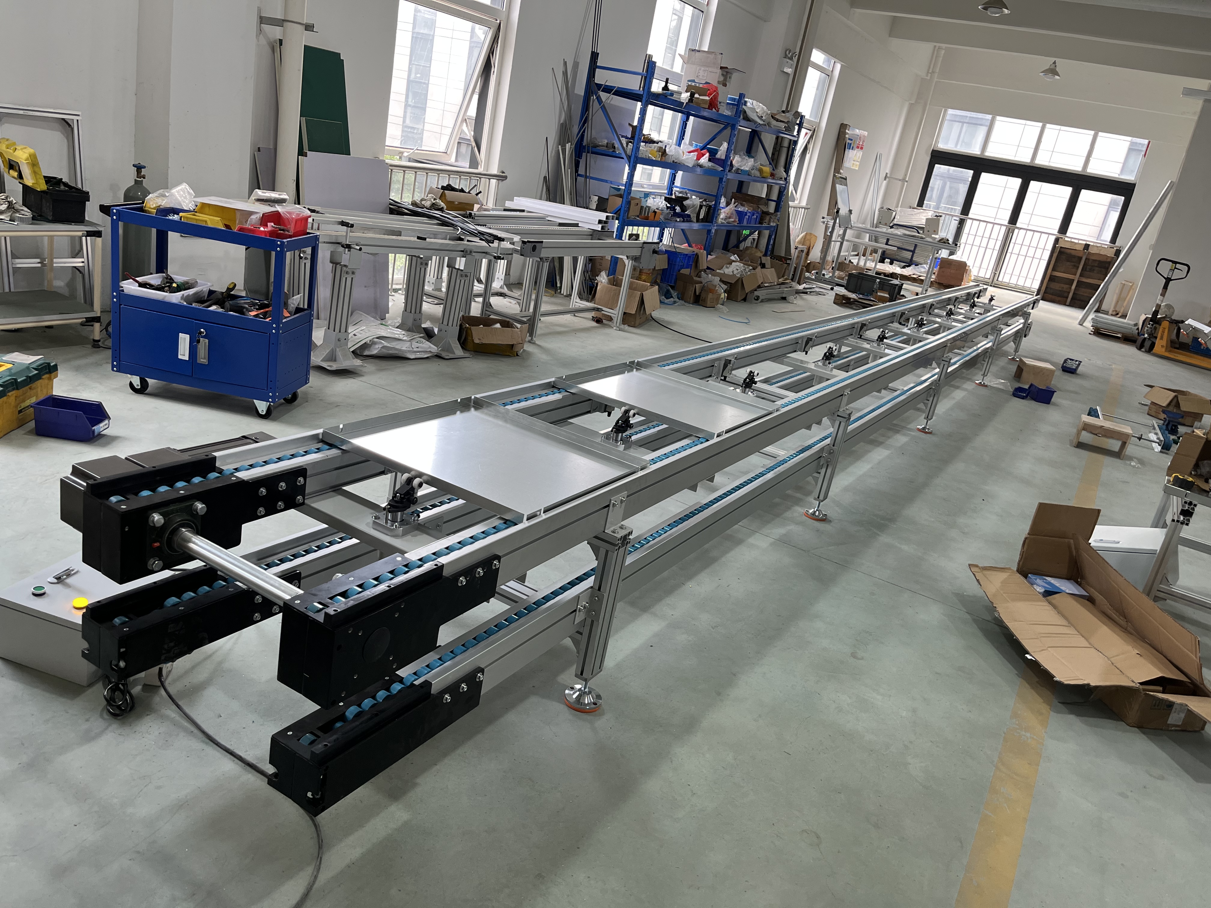 雙層回流倍速鏈升降機線