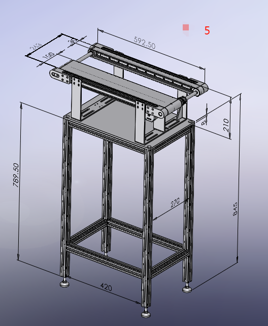 皮帶線輸送機傳送機（尺寸可按需定制）